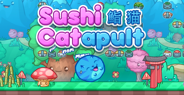 Sushi Cat-a-pult - Play on Armor Games